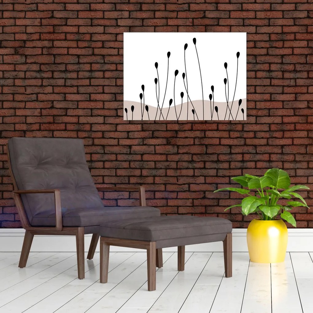 Obraz - Grafická lúka N⁰1 (70x50 cm)