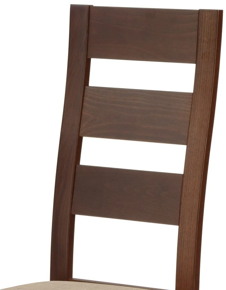 Jedálenská stolička z masívneho dreva BC-2603,orech