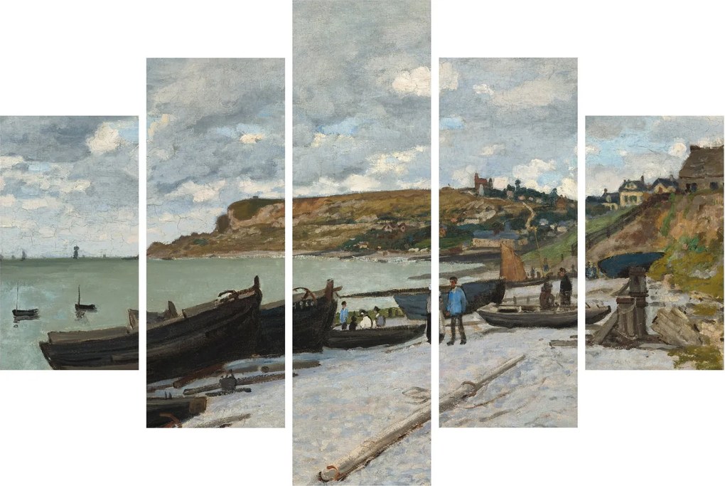 Obraz - Claude Monet, Sainte Adresse, reprodukcia (150x105 cm)