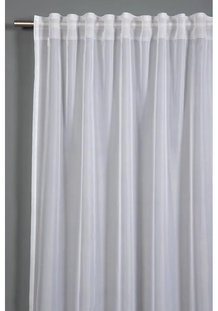 Biela záclona 175x140 cm Voile Uni - Gardinia