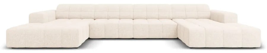Krémová rohová pohovka (do "U") Chicago – Cosmopolitan Design