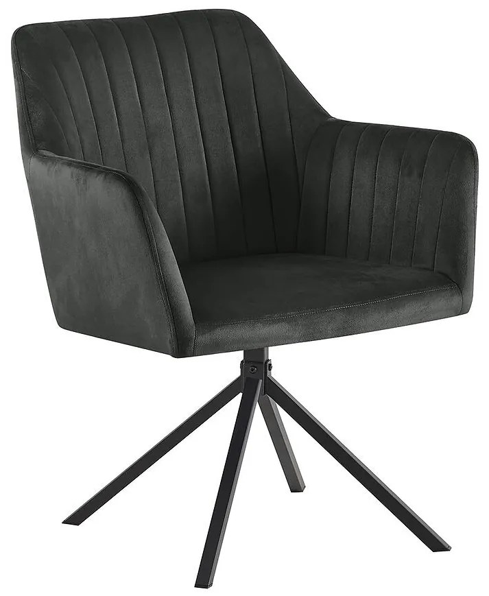 Stolička Patti 12264 sivá