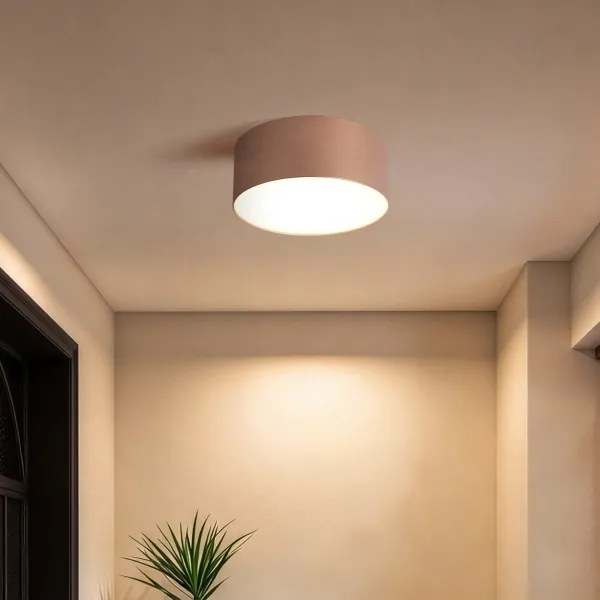 BRILAGI - Kúpeľňové stropné svietidlo FORIS LED/20W/230V pr. 15 cm bronzové IP44