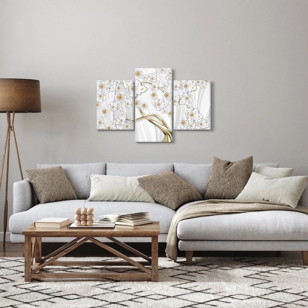 Obraz - Strom so zlatým dekorom (90x60 cm)