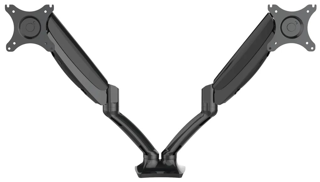 Liftor Arm DA02, držiak na 2 monitory čierny