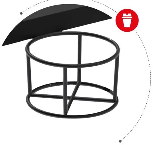 Herný stôl Hero - 6.3 čierny