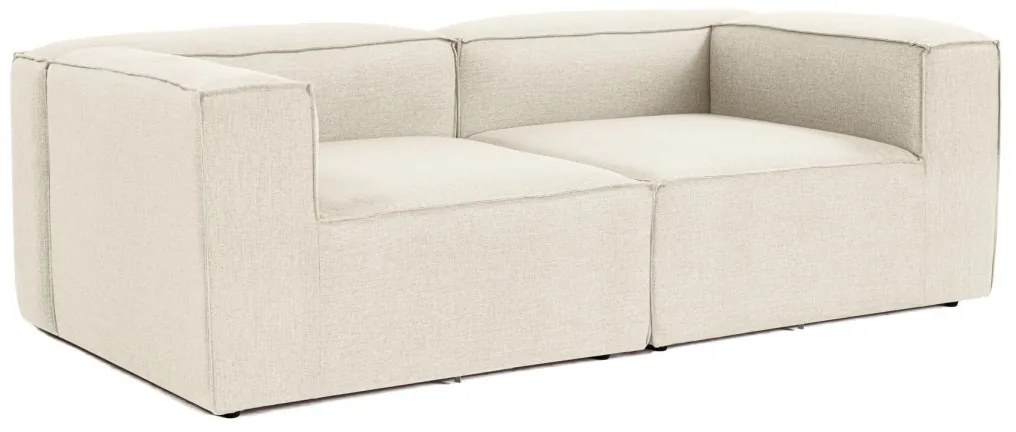 Dvoumístná pohovka Fora 248 cm ecru