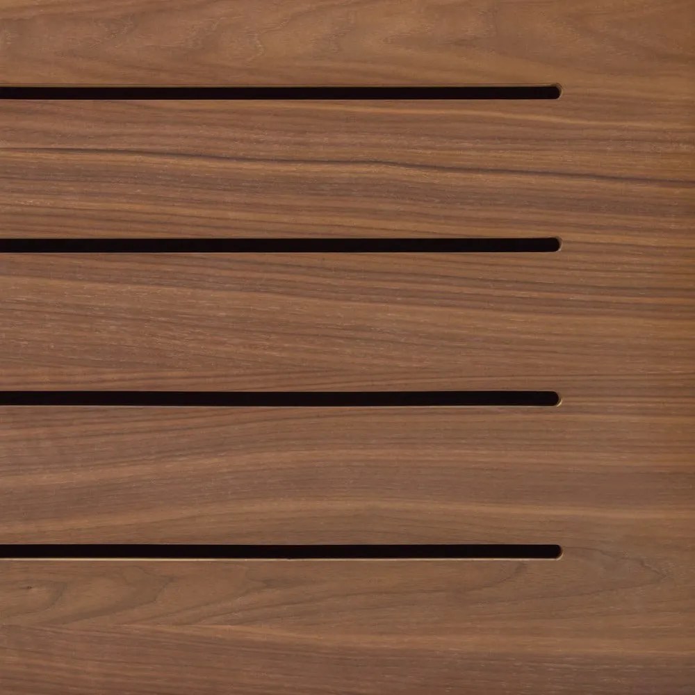 Komoda v dekore orechového dreva Kave Home Carolin