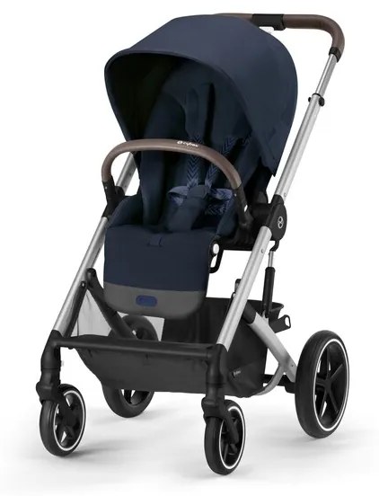 CYBEX športový kočík Balios S Lux - ocean blue (silver frame)