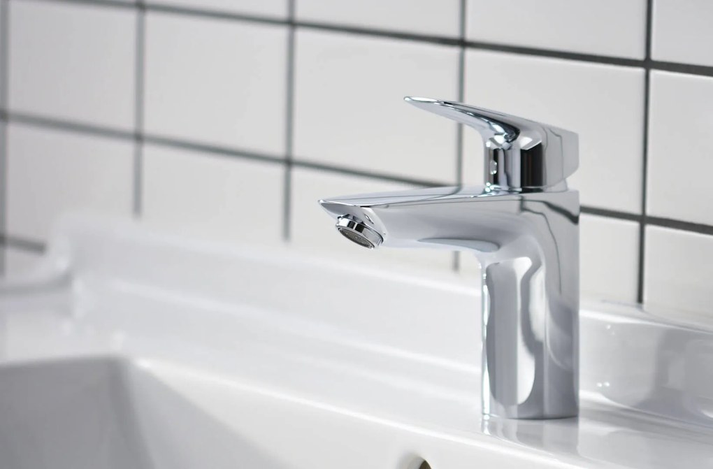 Hansgrohe Logis, páková umývadlová batéria 100, s odtokovou súpravou, chrómová, HAN-71100000