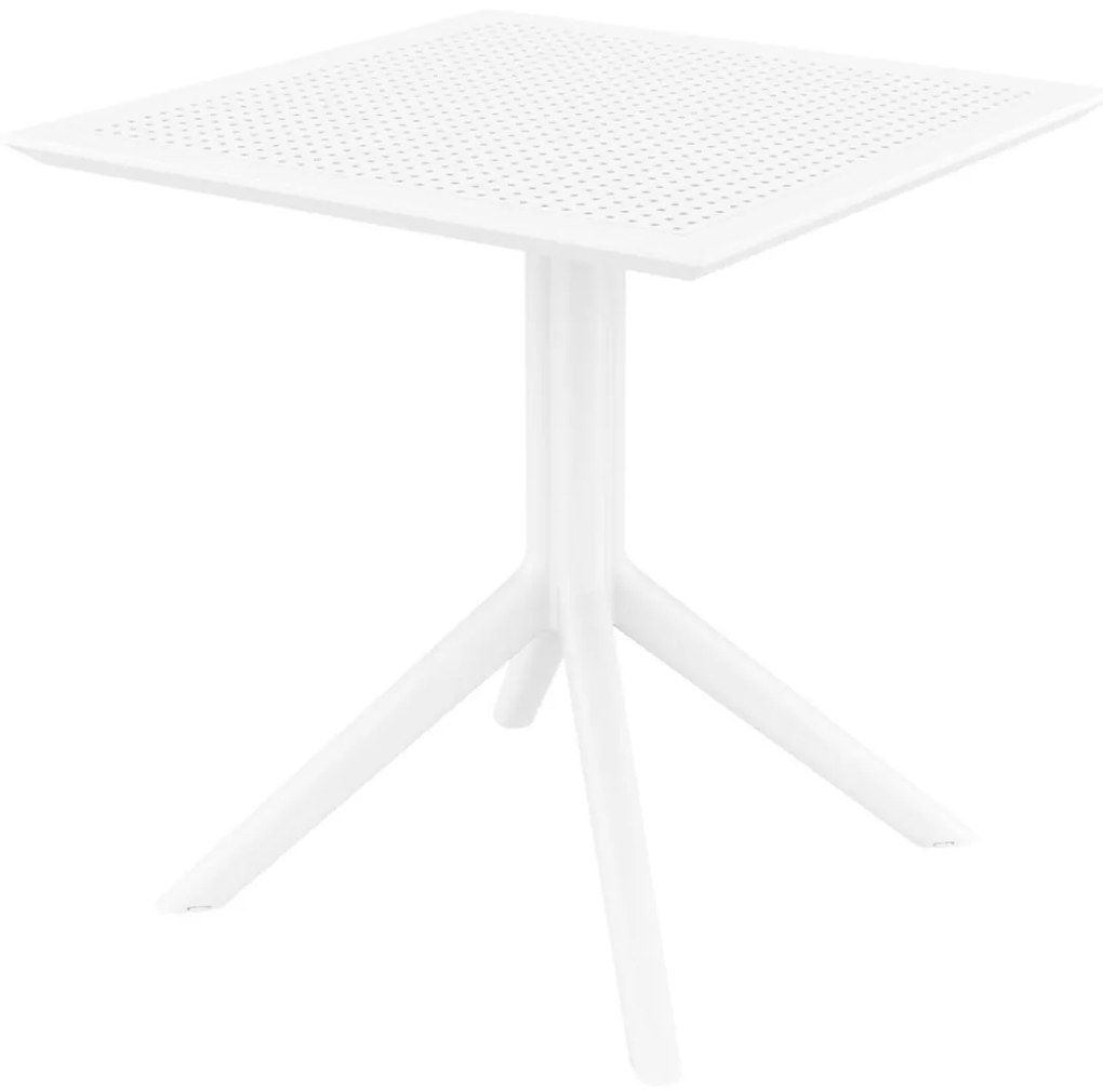 SKY 70 záhradný stôl white