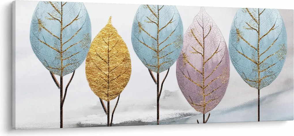 Obraz - Dizajnové stromy (120x50 cm)
