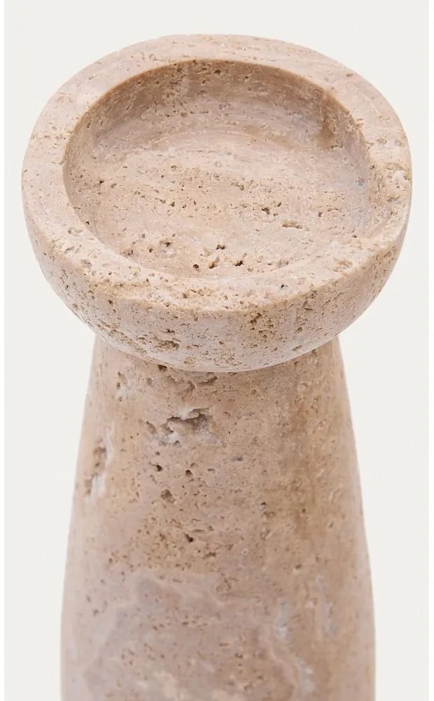 Kamenný svietnik na čajovú sviečku Magan – Kave Home