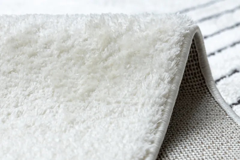 Kusový koberec Mode 8587 geometric cream/black, 160x220, béžová, chodba / predsieň, Dywany Łuszczów