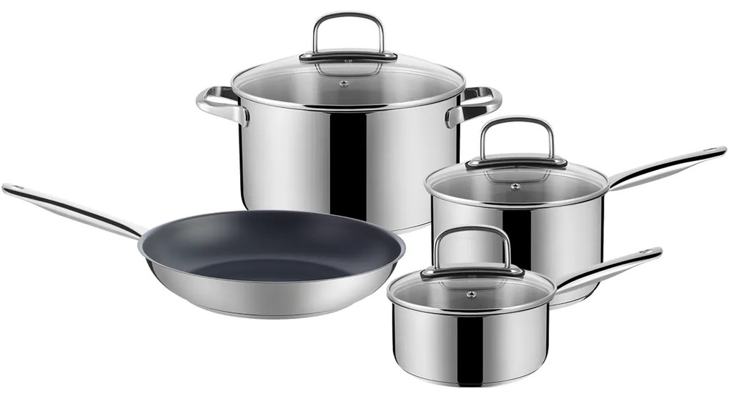 Štartovací set hrncov a panvíc 7 ks - Saturn Lunasol - 601335