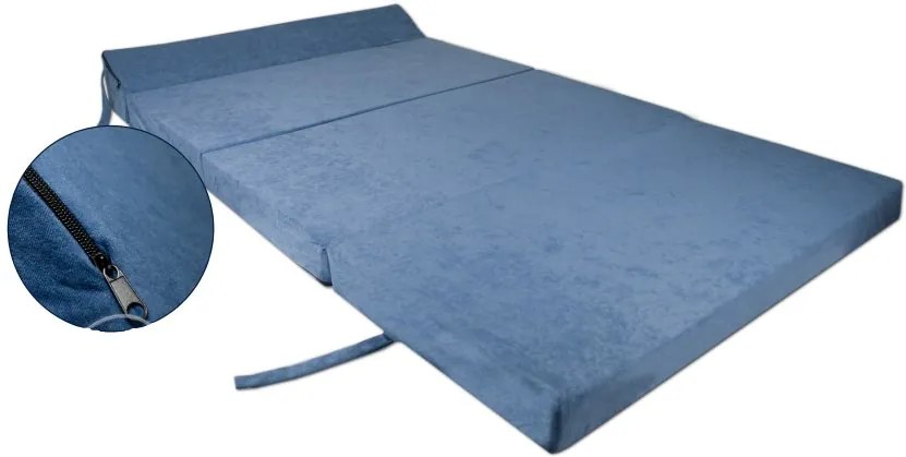 FI Rozkladacie kreslo 200x120x10 - zelené -výpredaj Farba: 01 zelená