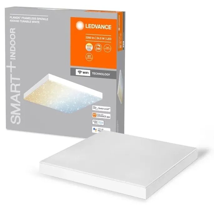 Ledvance -LED Stmievateľné stropné svietidlo SMART+ FRAMELESS LED/24,5W/230V Wi-Fi