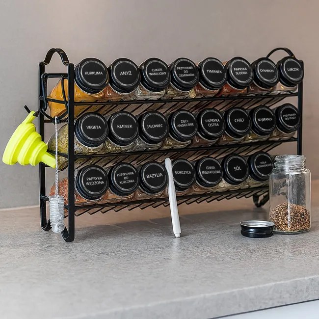 Stojan na koreničky ENELDO čierny