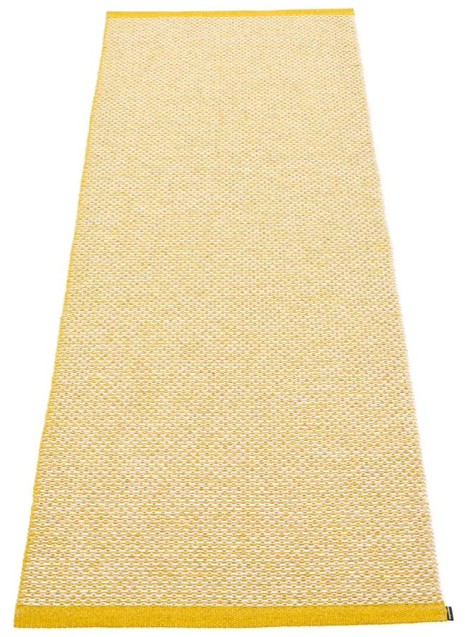 Vnútorný a vonkajší behúň v horčicovej farbe 70x200 cm Effi Mustard – Pappelina