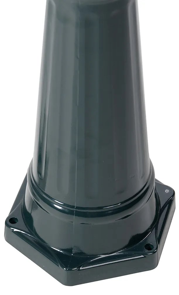 Rustikálna vonkajšia lampa tmavozelená 3-svetlo IP44 - New Orleans