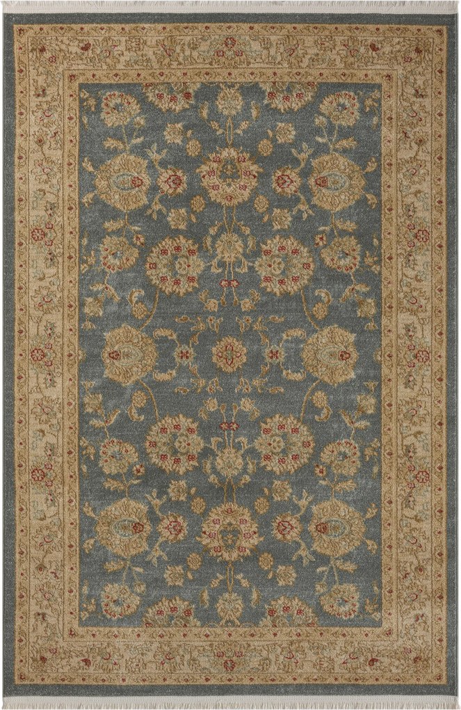 My Flair, Kusový koberec Maryam 5 dunkelblau, 140x200, viacfarebná, chodba / predsieň