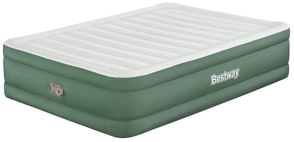 Dvojitý nafukovací matrac Bestway so vstavanou pumpou 203 x 152 x 46 cm 69646