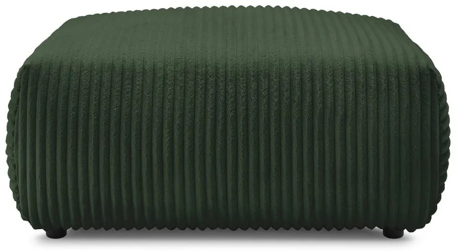 Tmavozelená menčestrová podnožka Lucien – Bobochic Paris