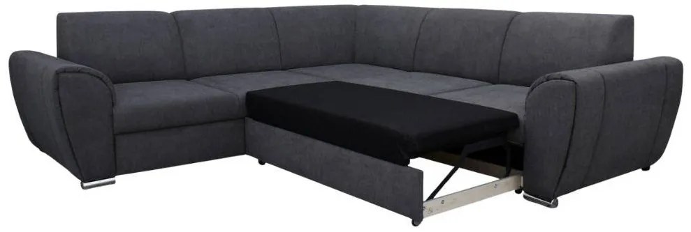 Rohová rozkladacia sedačka ROYAL L+2 antracit
