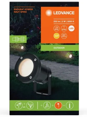 Ledvance - LED Vonkajšia lampa NAUT SPIKE LED/2W/12V IP44