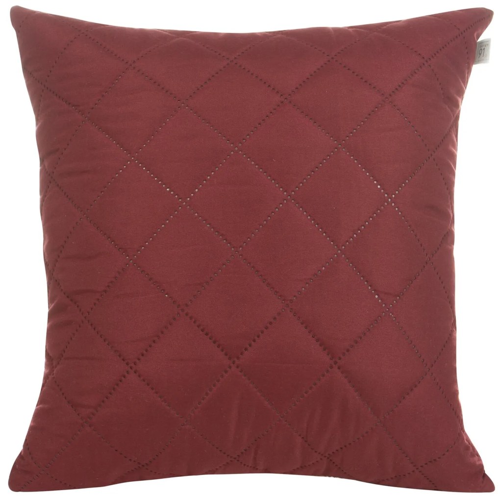 DEKORAČNÁ OBLIEČKA NA VANKÚŠ ALARA3 40X40 CM BORDOVÁ