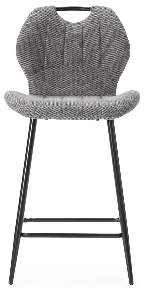Sivé barové stoličky v súprave 2 ks (výška sedadla 65 cm) Muli – Marckeric