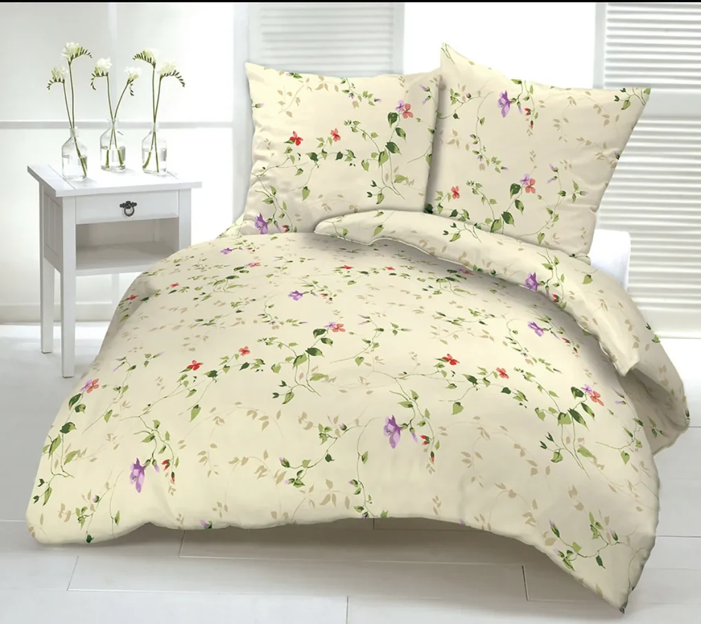 Obliečky flanelové Rimini 200x140cm+90x70cm TiaHome