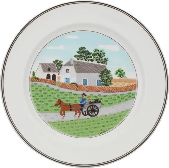 Plytký tanier 27 cm Farmár Design Naif