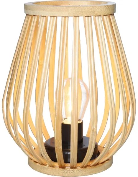 Solight WO3106 - LED Dekoračná stolná lampa LED/2xAA bambus