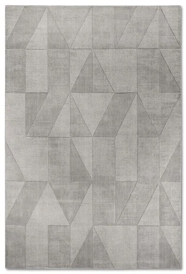 Sivý ručne tkaný vlnený koberec 120x170 cm Ursule – Villeroy&amp;Boch