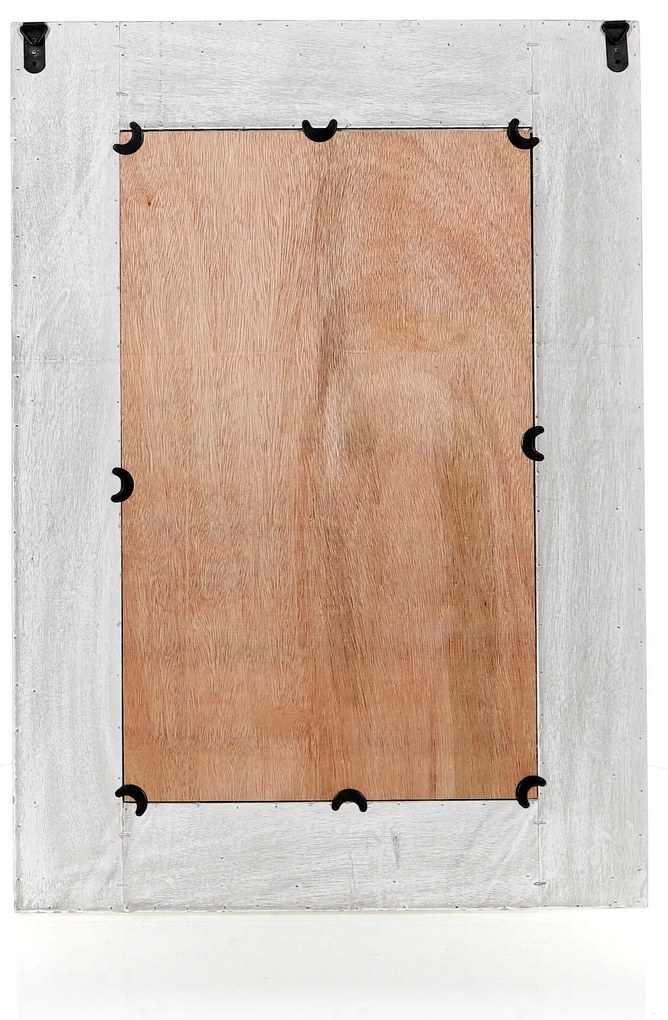 Dekorstudio Zrkadlo v drevenom ráme 60x84,5cm - sivé