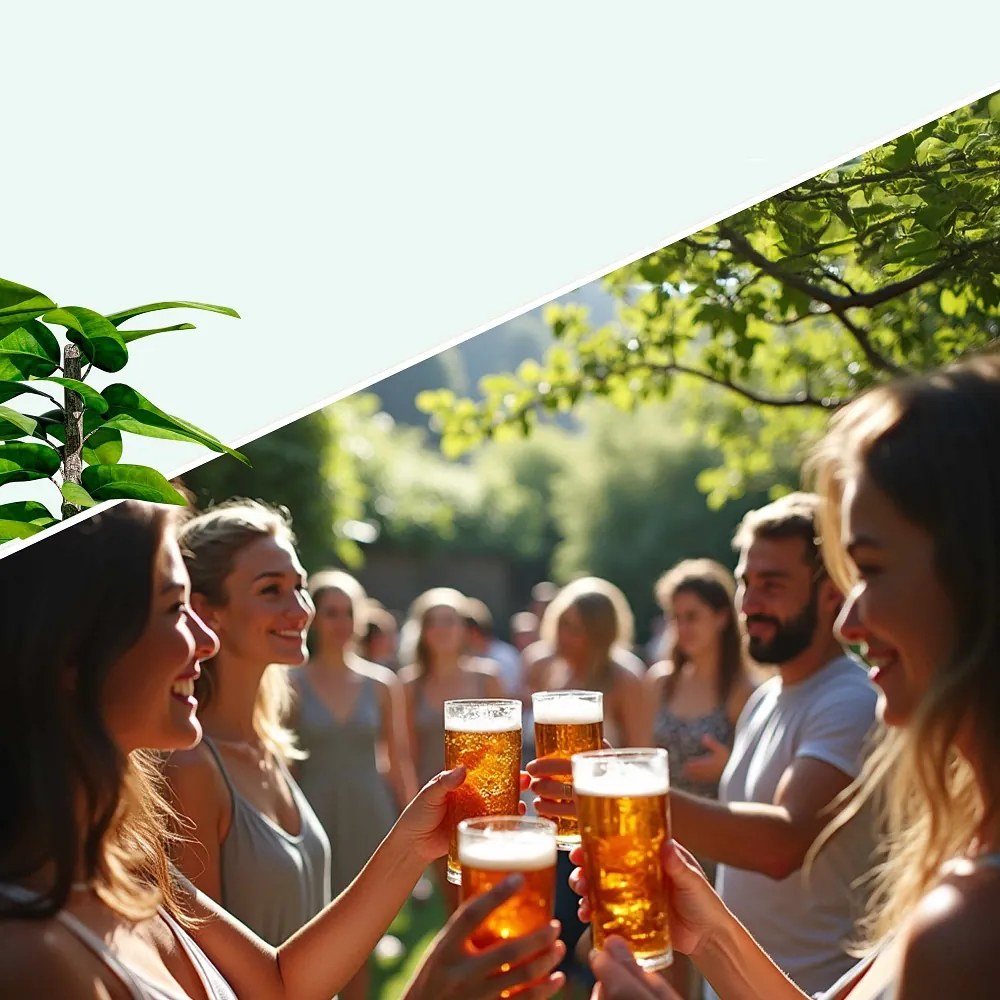 Pivný set KLASIK, 170cm, prírodná hnedá Casaria