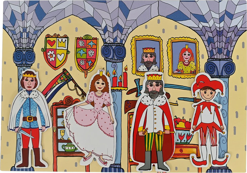 MARIONETINO Sada bábok a kulís – Kráľovská rozprávka