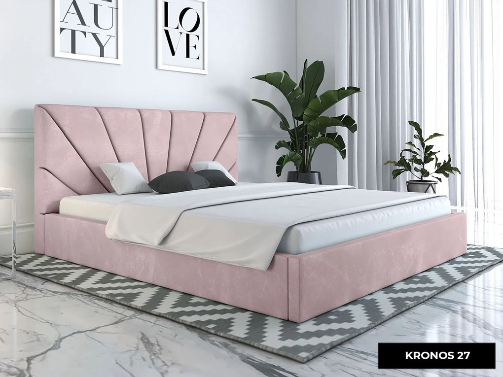 PROXIMA.store - Moderná čalúnená posteľ NINA ROZMER: 180 x 200 cm