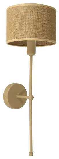Nástenné svietidlo MADELA 1xE14/40W/230V juta/béžová