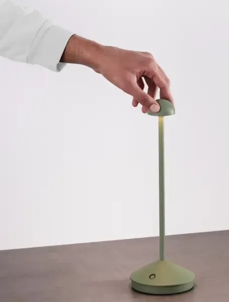 Vonkajšia stolová lampa Lumo zelená