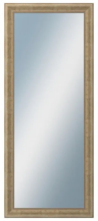 DANTIK - Zrkadlo v rámu, rozmer s rámom 50x120 cm z lišty KŘÍDLO malé strieborné patina (2775)