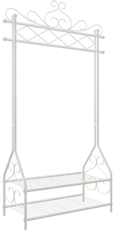 Stojanový vešiak LINEA biely