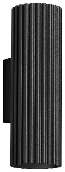 Brilagi - LED Nástenné svietidlo CRESTO 2xGU10/10W/230V 20 cm čierna