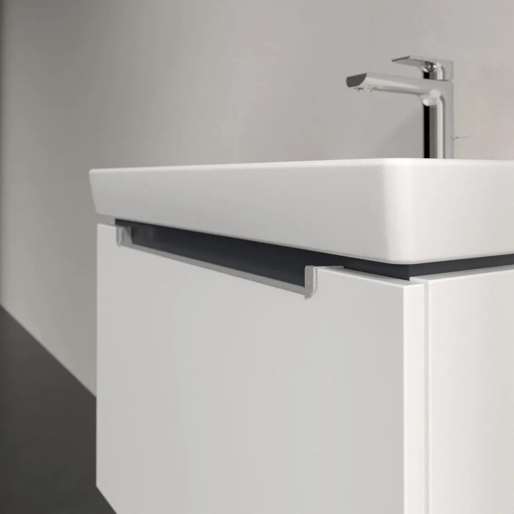 VILLEROY & BOCH Subway 2.0 závesná skrinka pod umývadlo, 1 zásuvka, 637 x 454 x 420 mm, White Matt, A68800MS