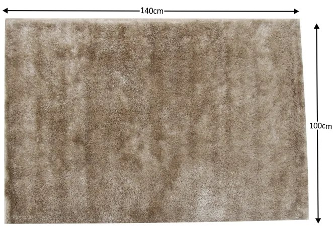 Koberec Aroba 100x140 cm - krémová
