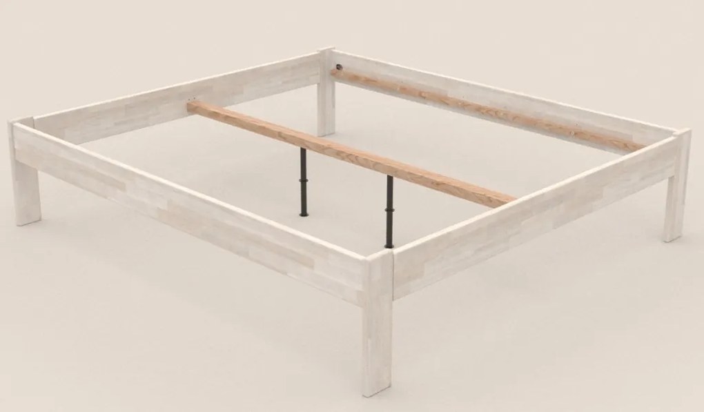 Posteľ Tema Futon 180x200 cm, bielený buk