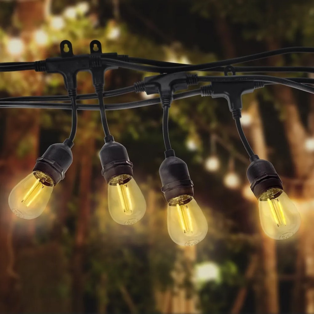 LED svetelná reťaz Basic, 10m, (žiarovky sú súčasť balenia), b
