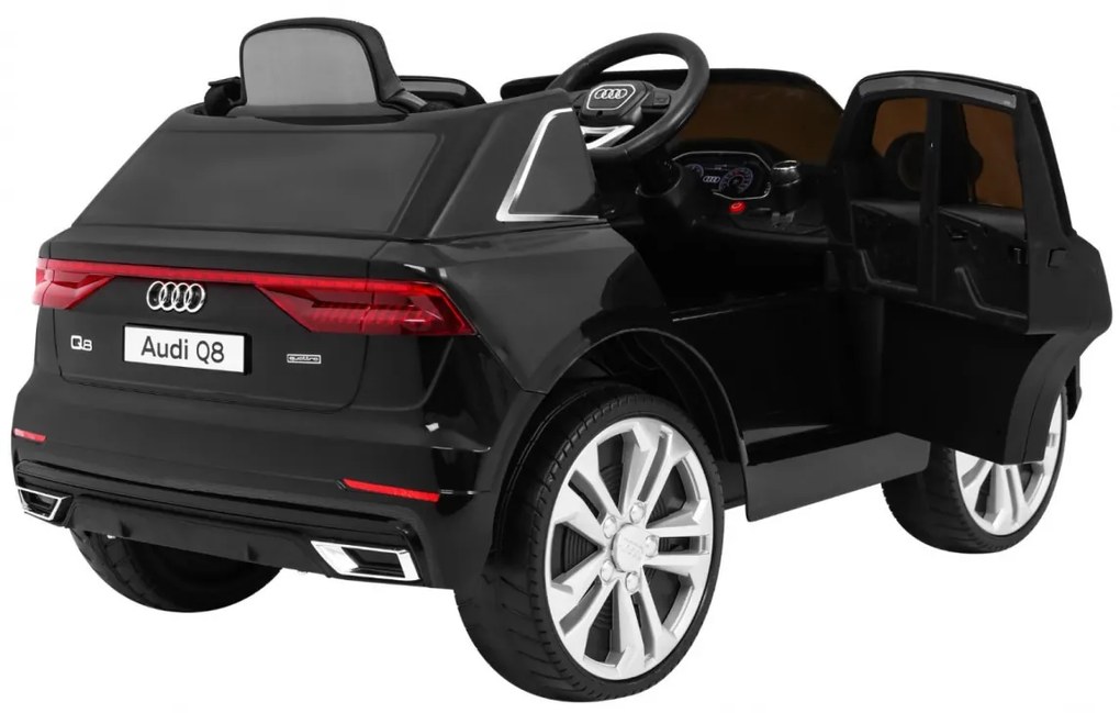 RAMIZ Elektrické autíčko RS AUDI Q8 JJ2066 - čierne
