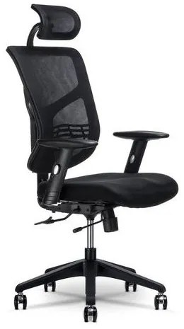 Kancelárska stolička Sotis SP, čierna